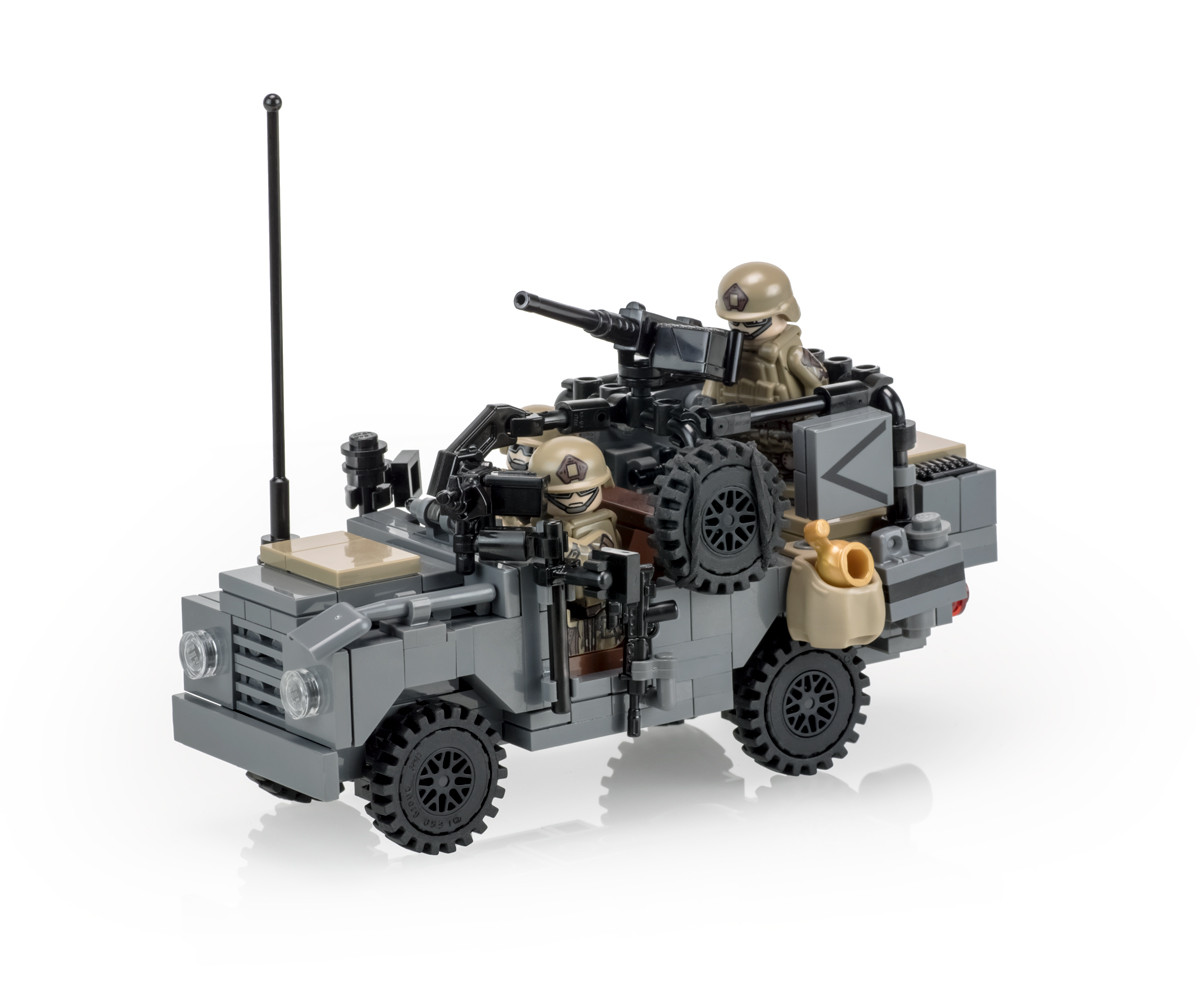 Land Rover XD - WMIK (Dark Gray) - Brickmania Toys