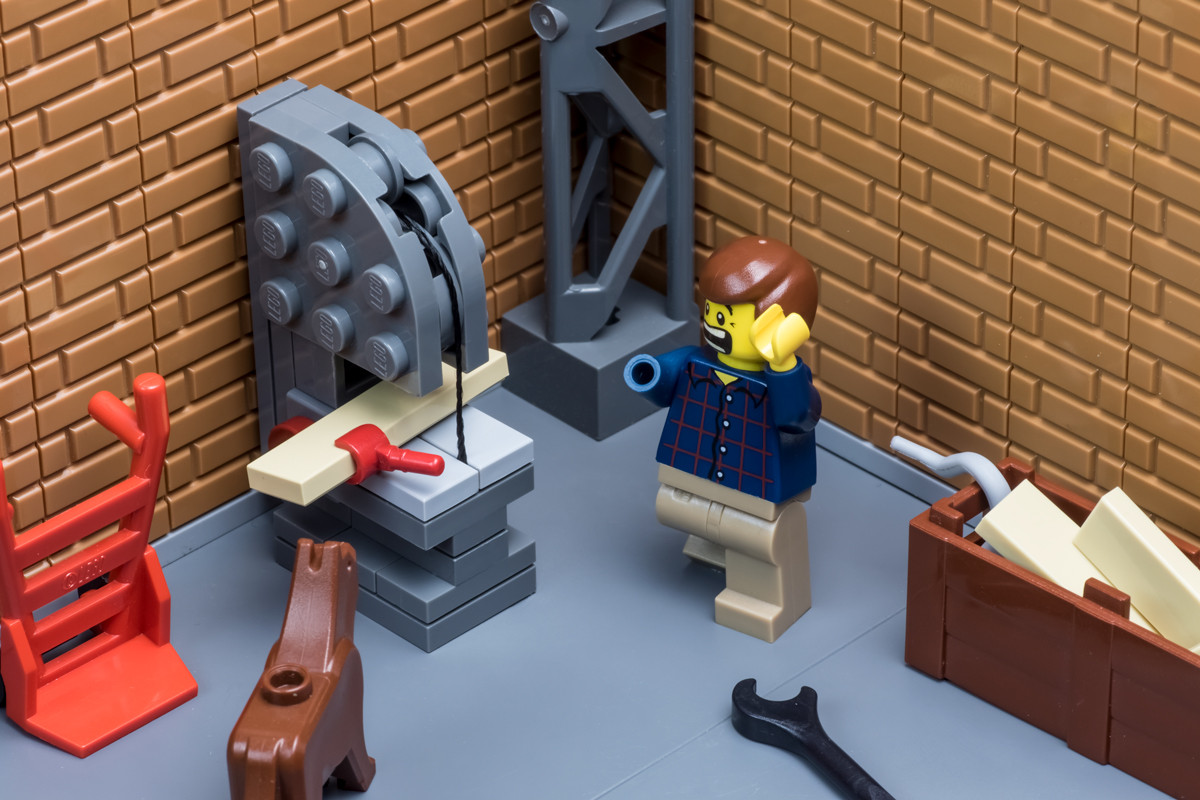 Band Saw - The Workshop Collection - Brickmania Toys