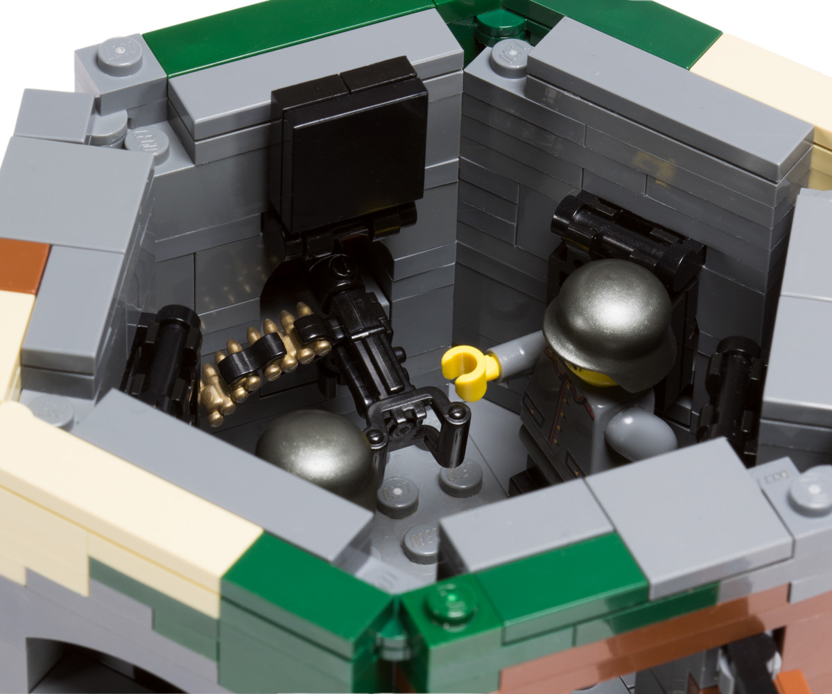 WWI German Machine Gun Pillbox - Brickmania Toys