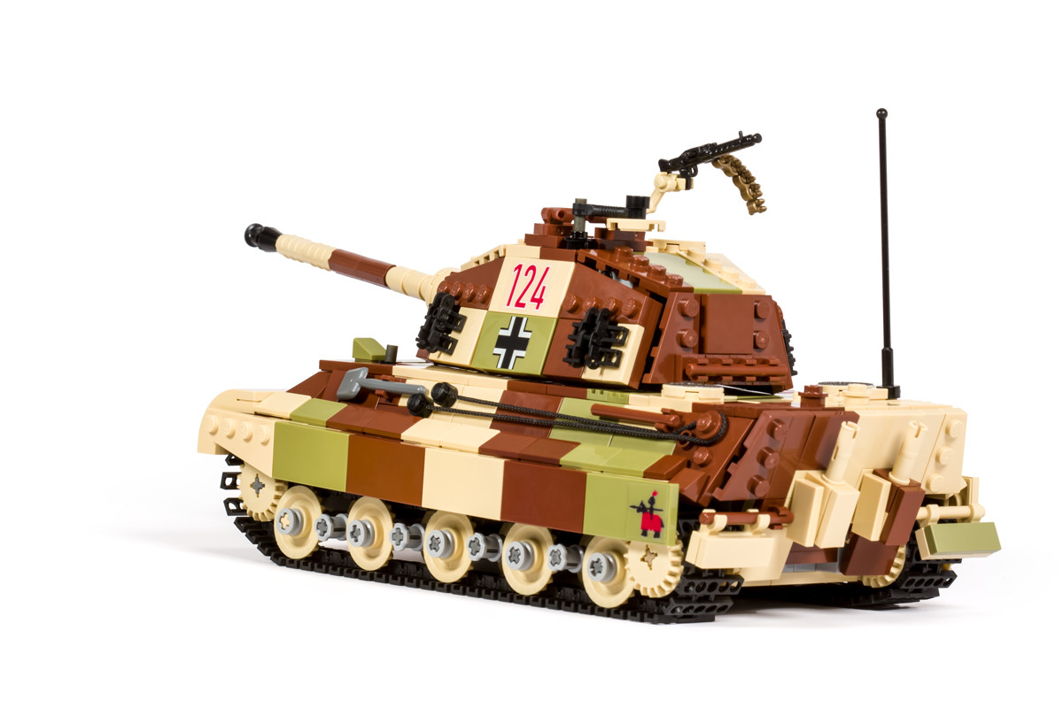 PzKfz VI King Tiger - Brickmania Toys