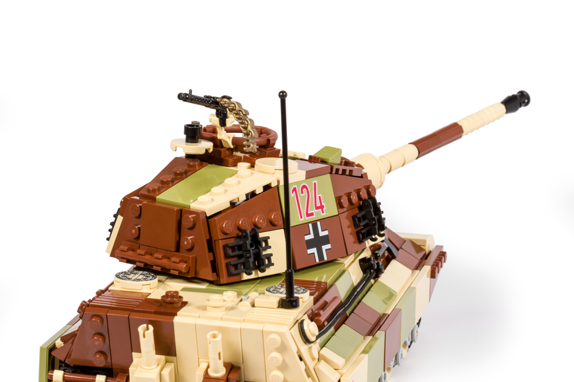 PzKfz VI King Tiger - Brickmania Toys