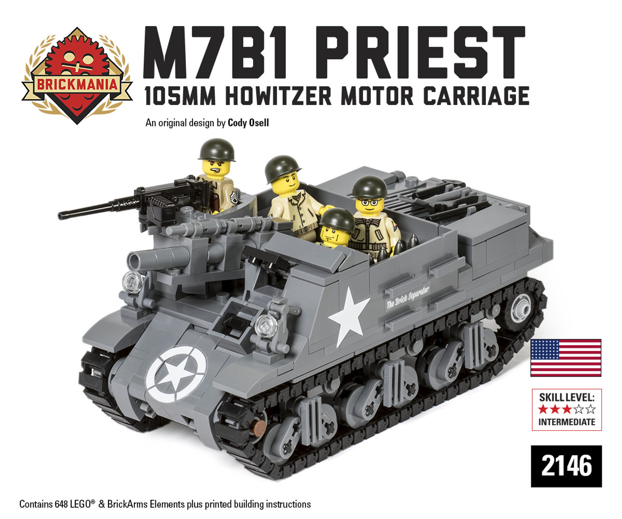 M7B1 Priest - 105mm Howitzer Motor Carriage