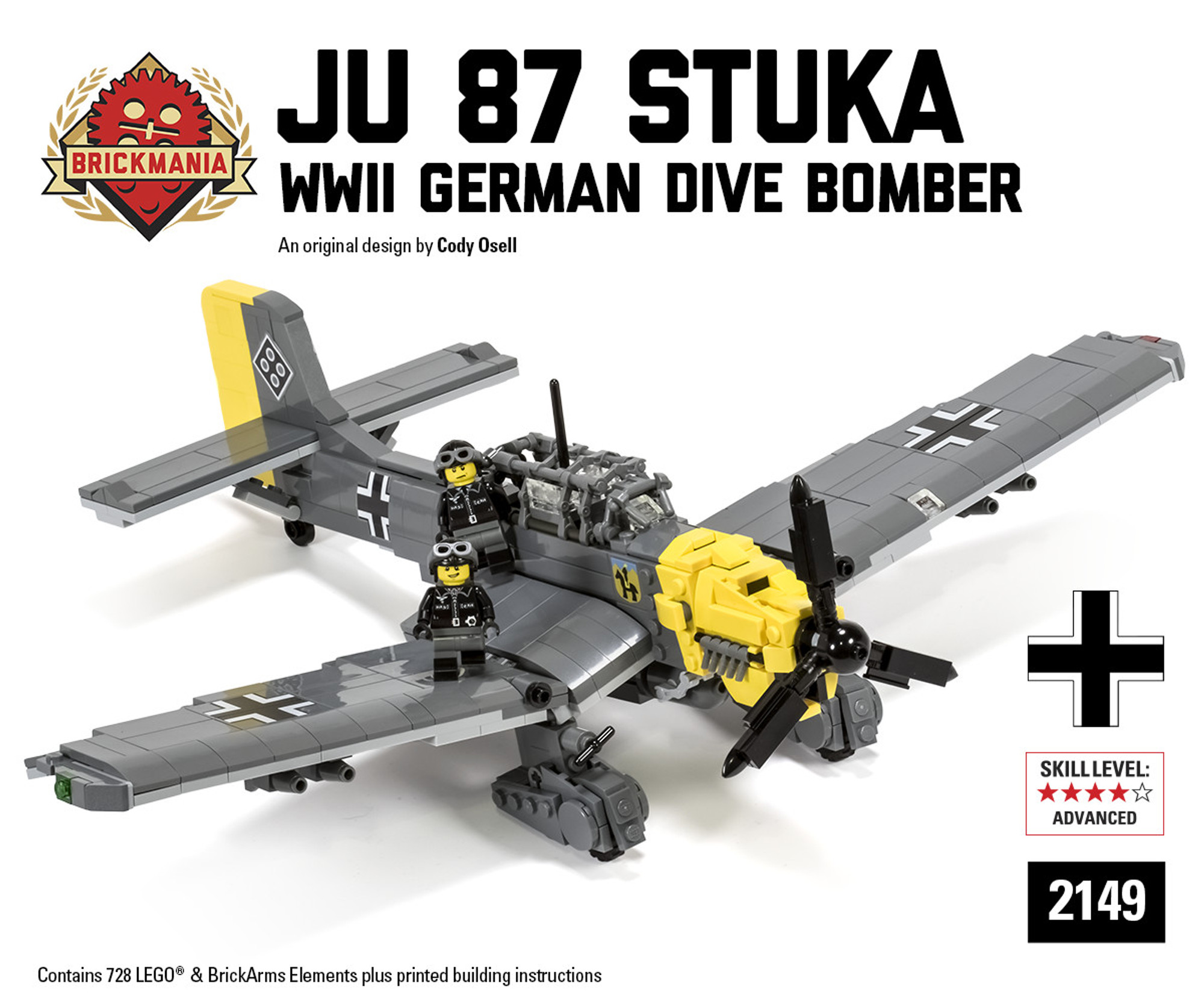 Lego sales ww2 stuka