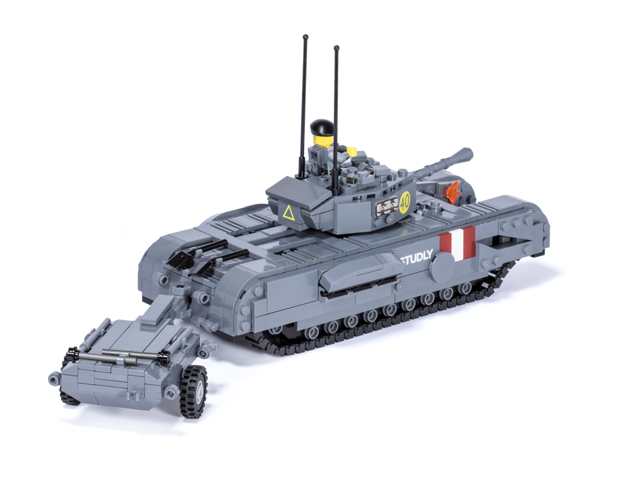 Churchill Crocodile Heavy Tank 