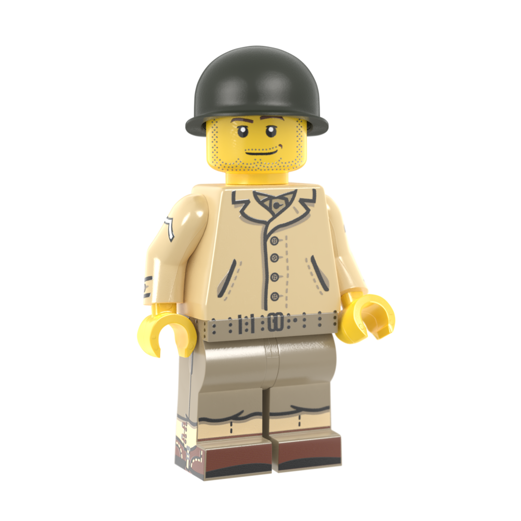 Brickmania お問い合わせ WWII US Infantryman V2 - Brickmania Toys