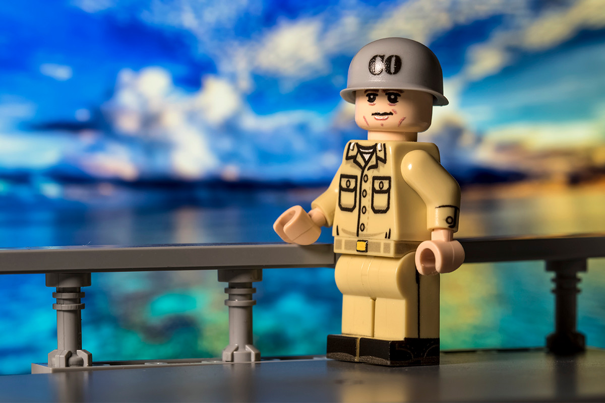 BrickArms Navy Commanding Officer Helmet - Brickmania Toys
