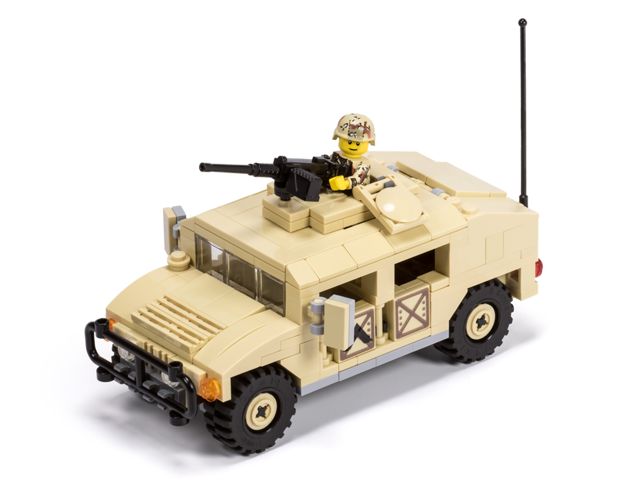 M1025 HMMWV - 4x4 Utility Vehicle with M2HB Machine Gun