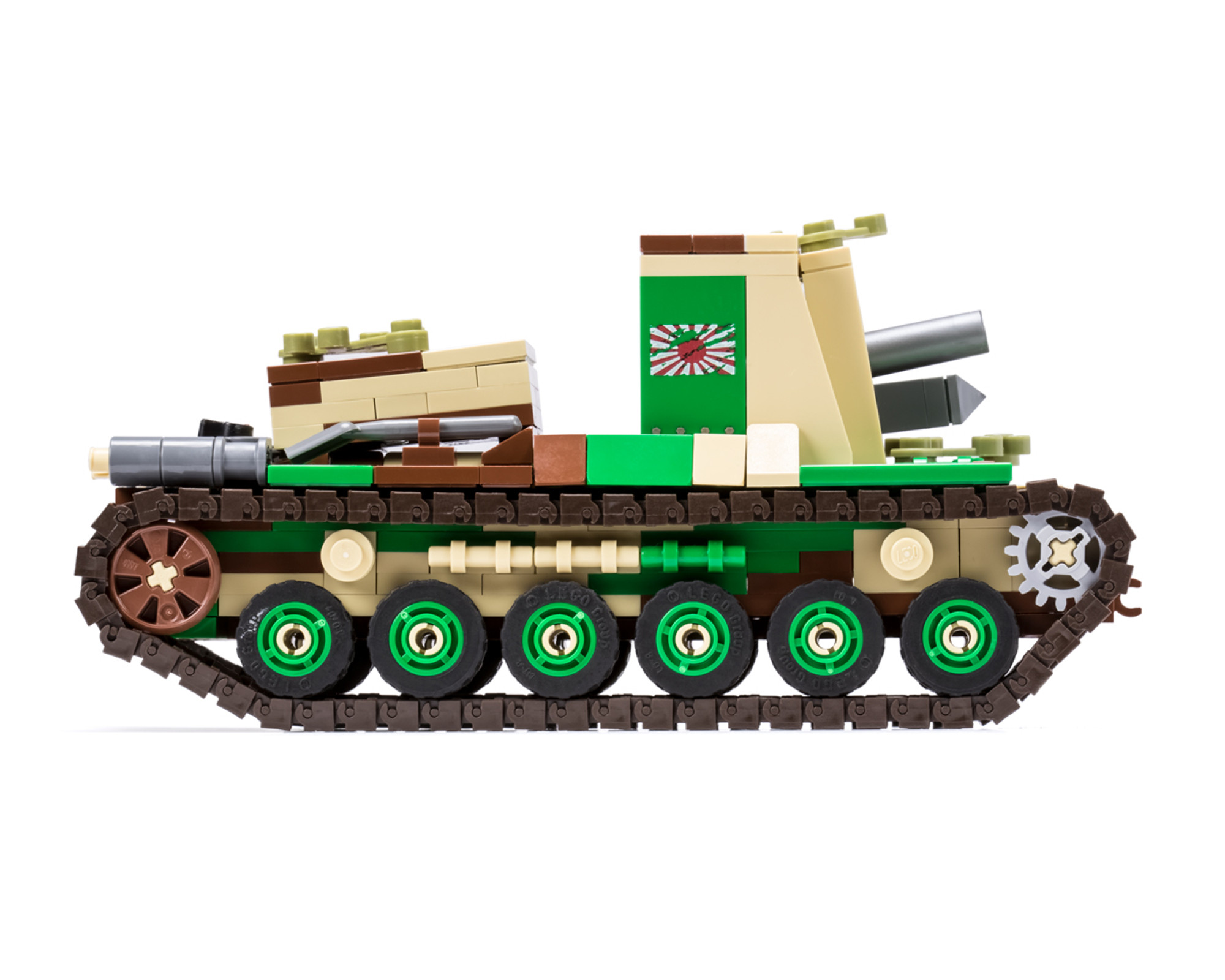 純正レゴ Brickmania Type4 HO-RO戦車 + ミニフィグ付き-