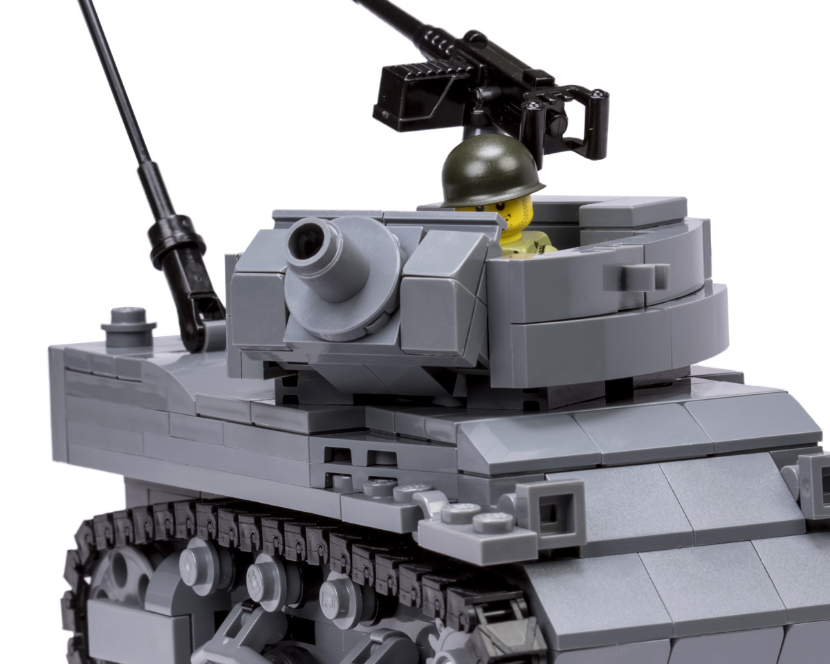 M8 Scott - 75mm Howitzer Motor Carriage - Brickmania Toys