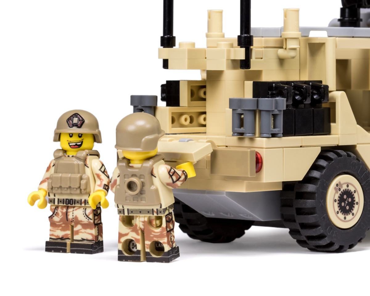 MWMIK Jackal (Rapid Assault Vehicle) - Brickmania Toys