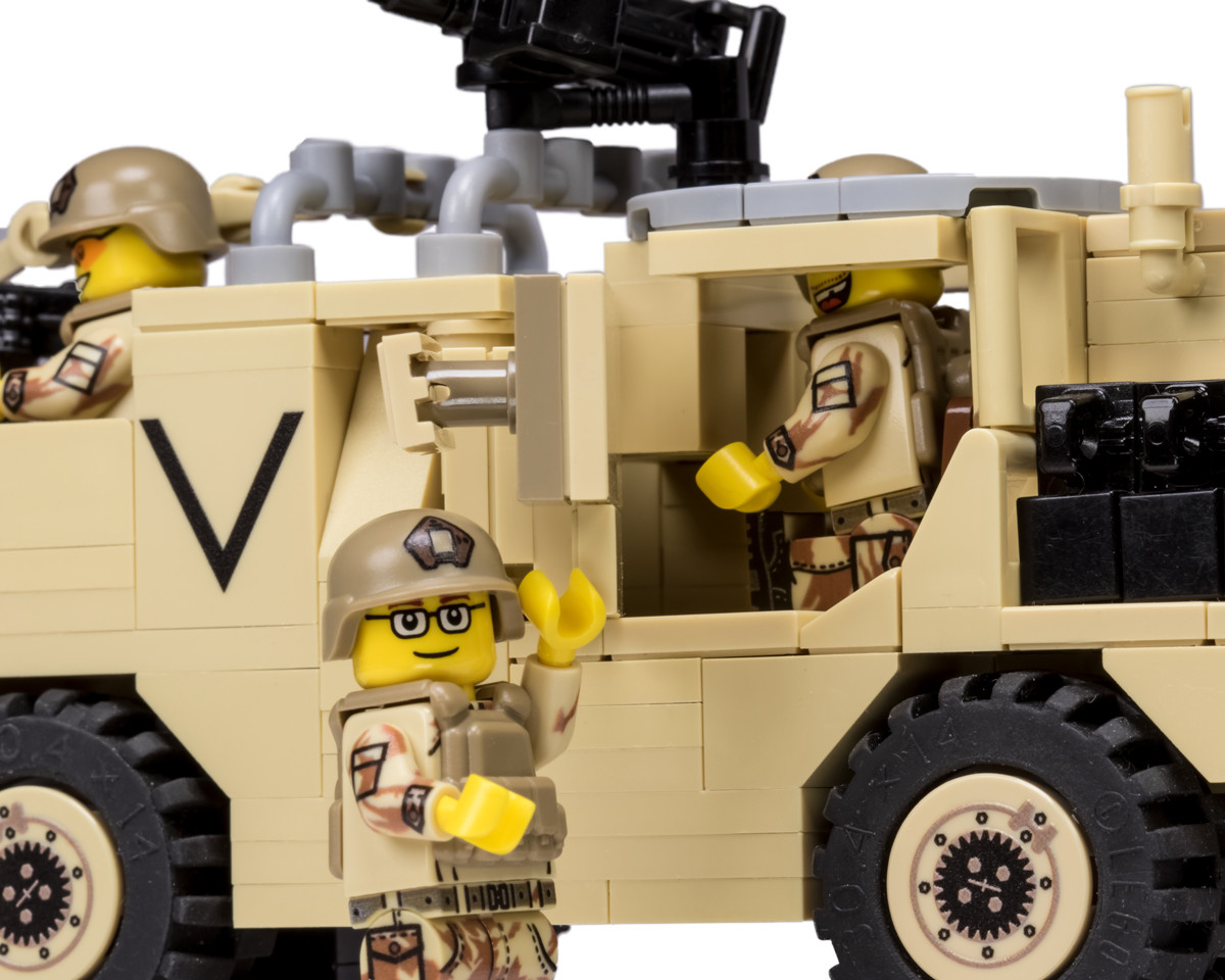 MWMIK Jackal (Rapid Assault Vehicle) - Brickmania Toys