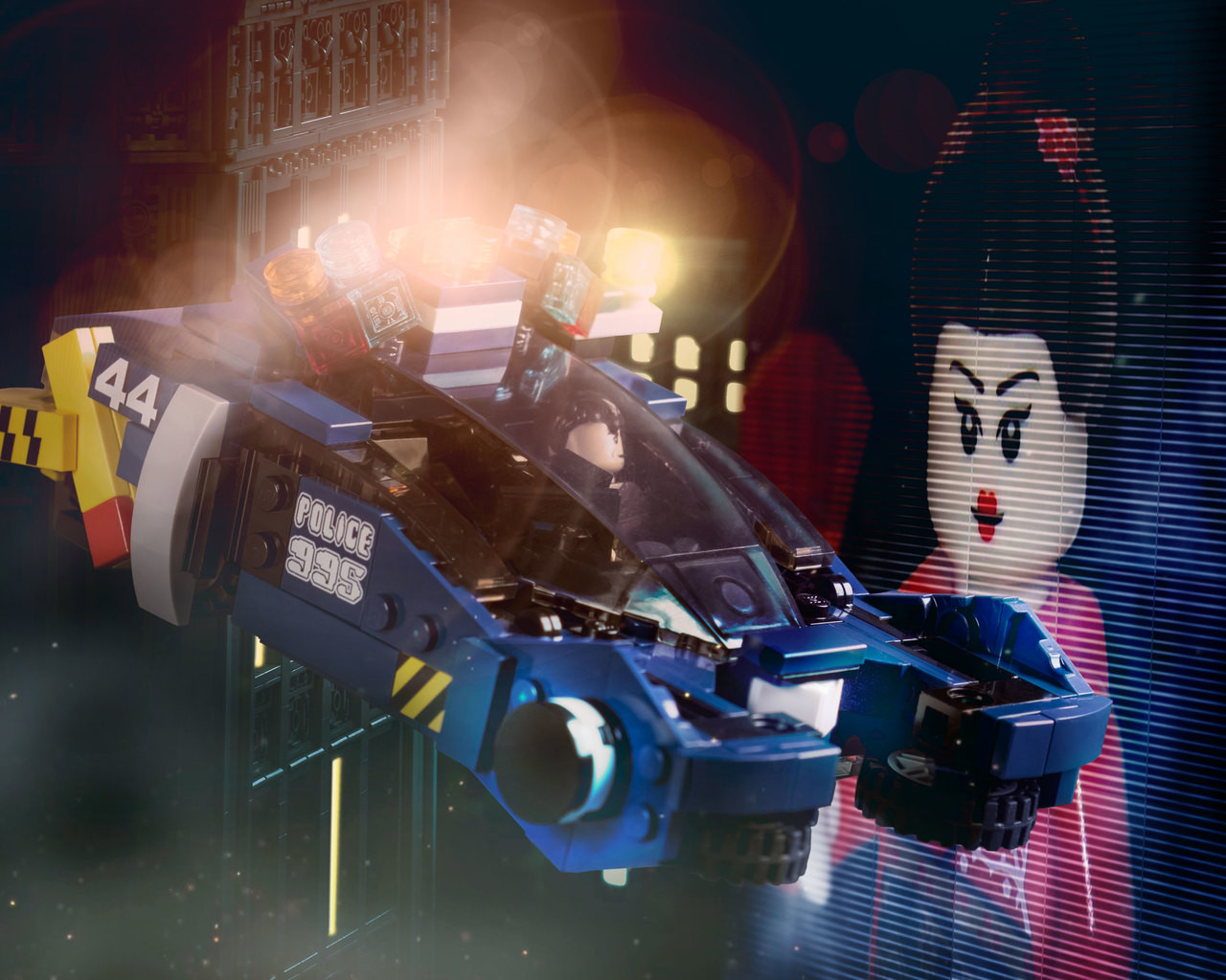 Police Spinner - Brickmania Toys
