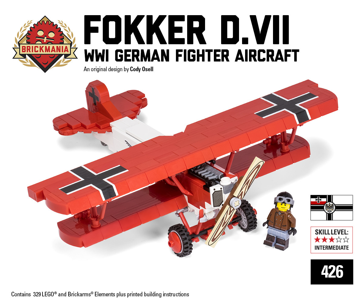 Fokker D.VII - Brickmania Toys