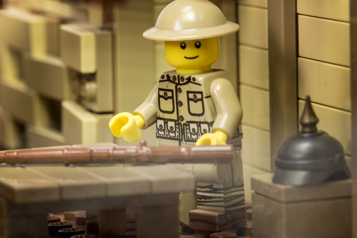 WWI US Rifleman - Brickmania Toys