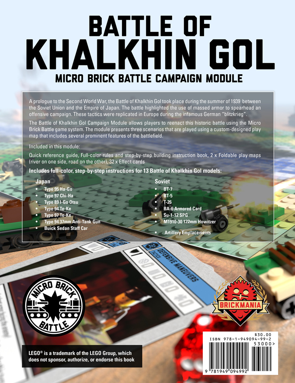 Battle of Khalkhin Gol - Micro Brick Battle Campaign Module