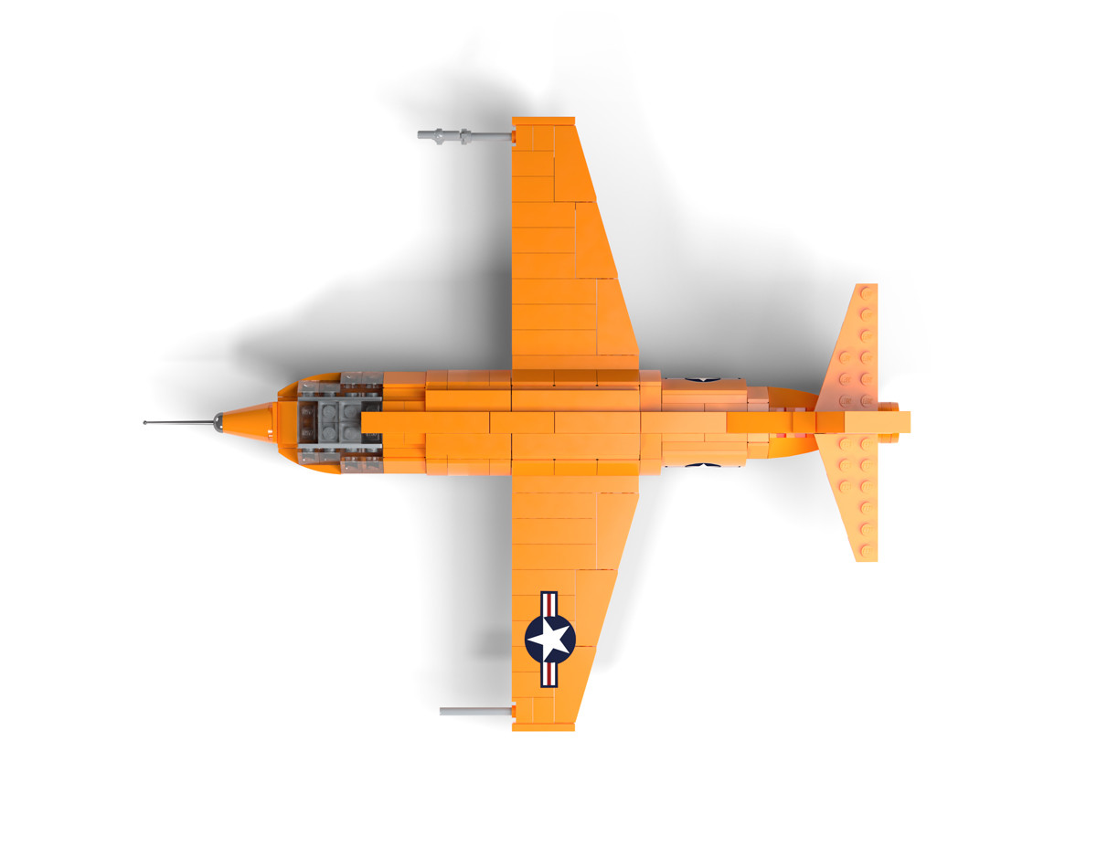 X-1 Rocket Plane - Brickmania Toys