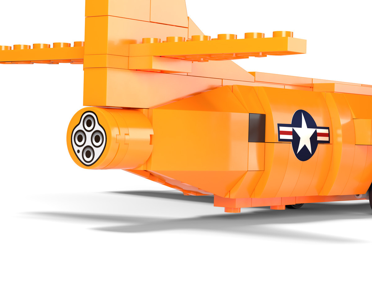 X-1 Rocket Plane - Brickmania Toys