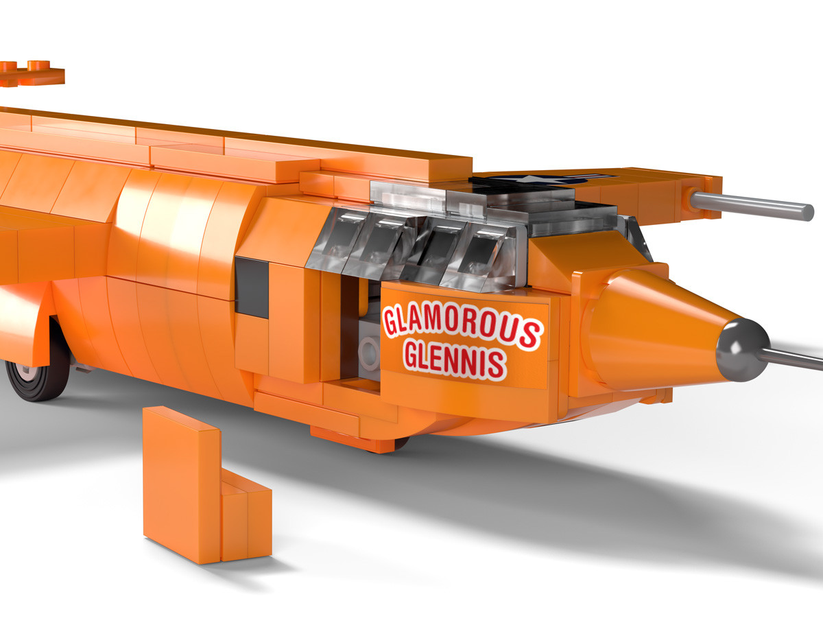 X-1 Rocket Plane - Brickmania Toys