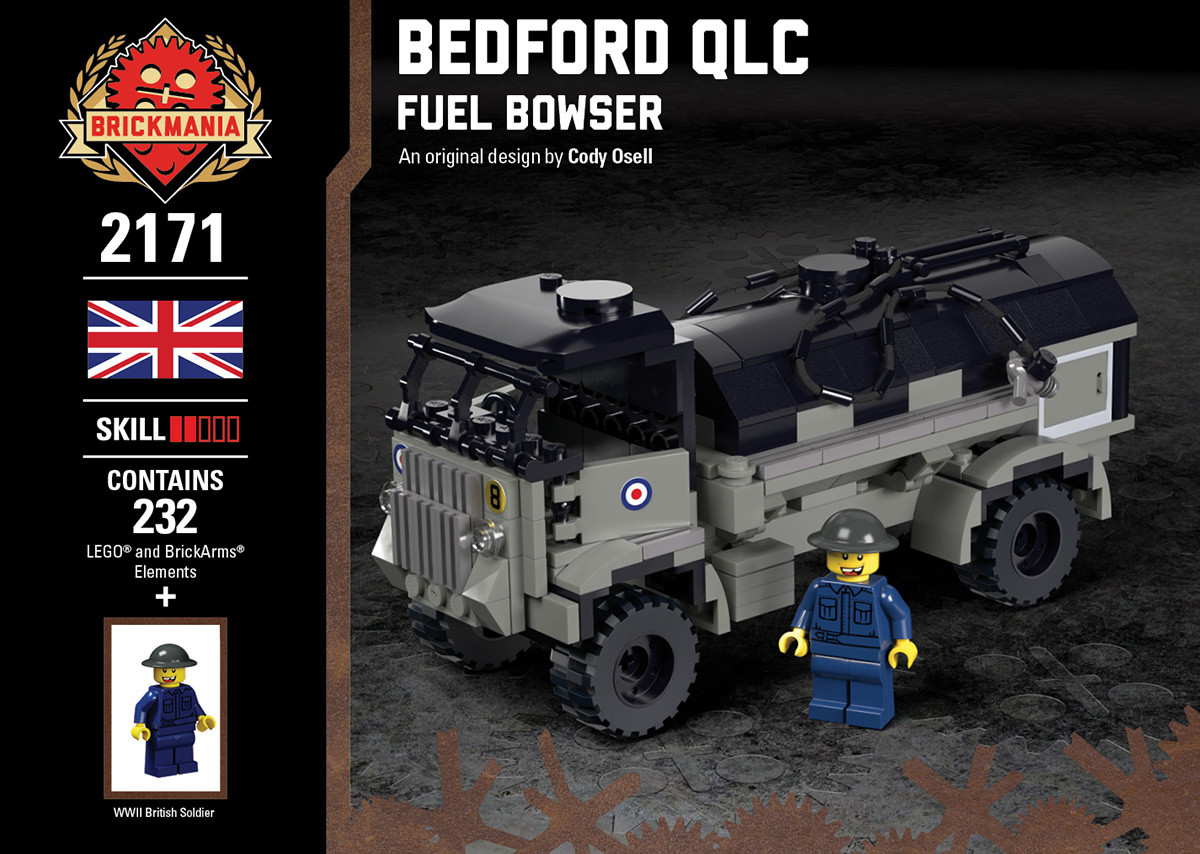 Bedford QLC - Fuel Bowser - Brickmania Toys