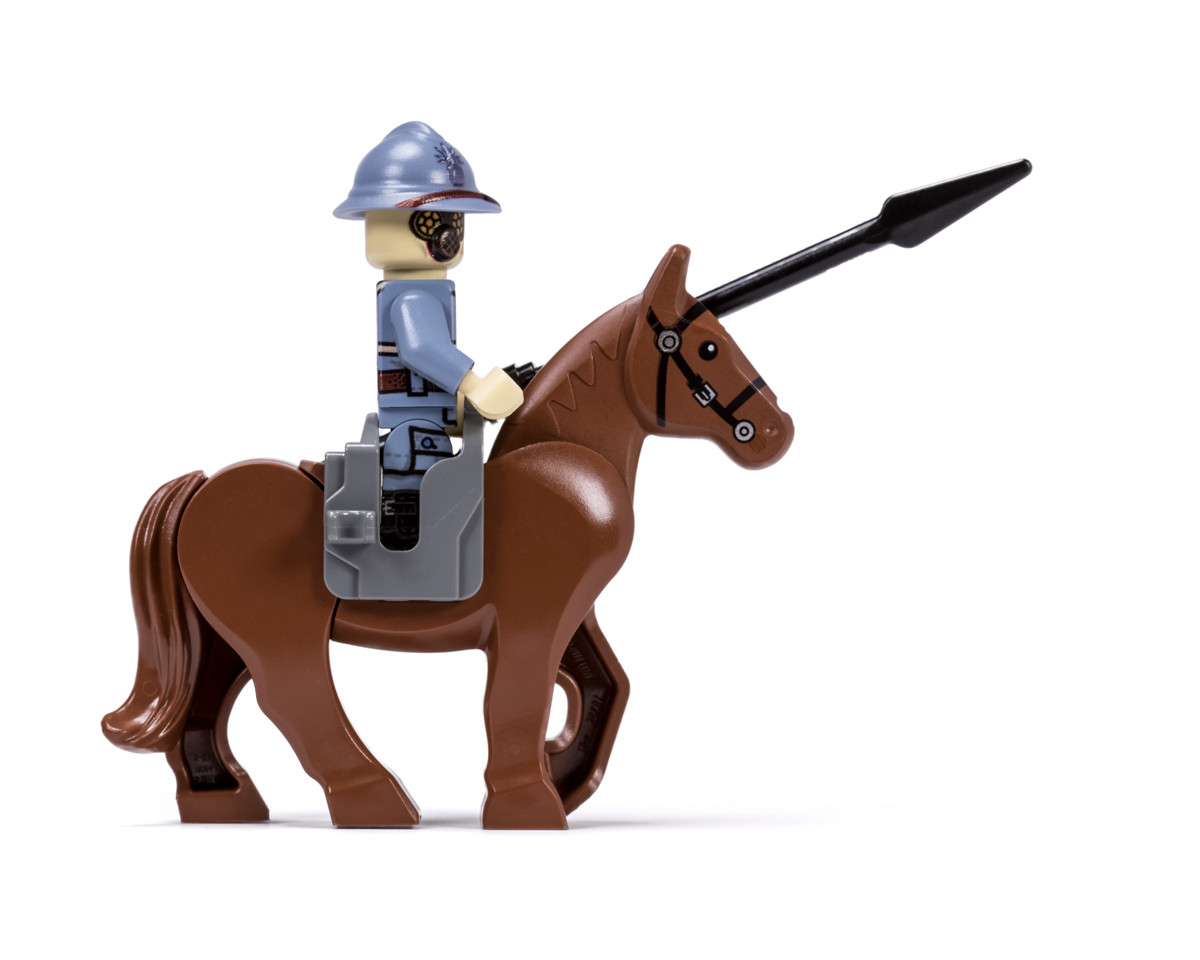 WWI French Cavalry Lancer - Brickmania Toys