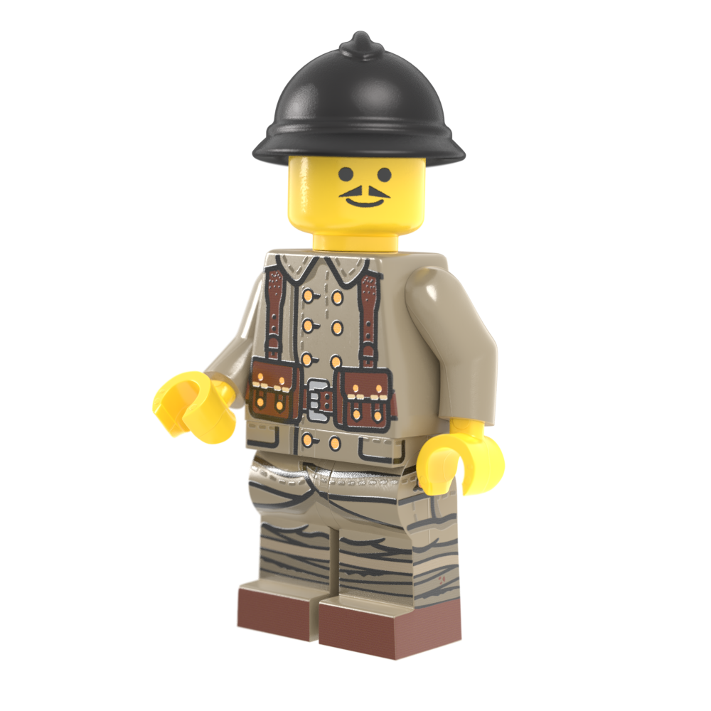 lego ww2 french soldiers
