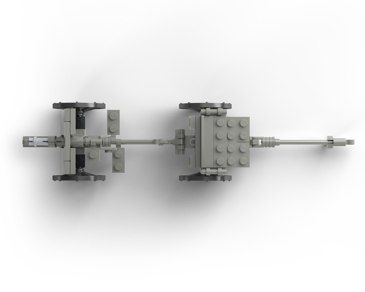QF 13 Pounder - With Limber and Soldiers - Brickmania Toys