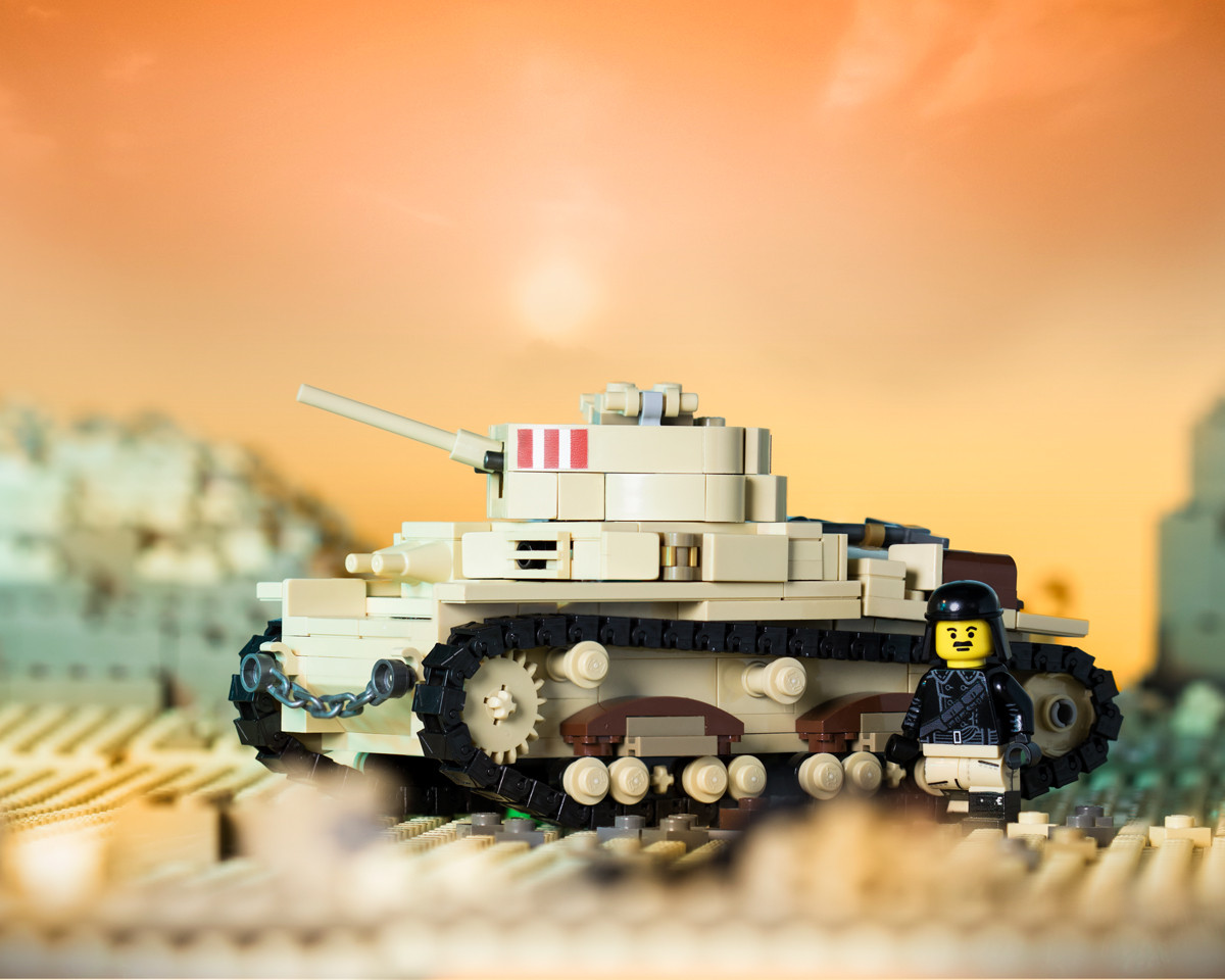 Carro Armato M13/40 - Italian Medium Tank - Brickmania Toys