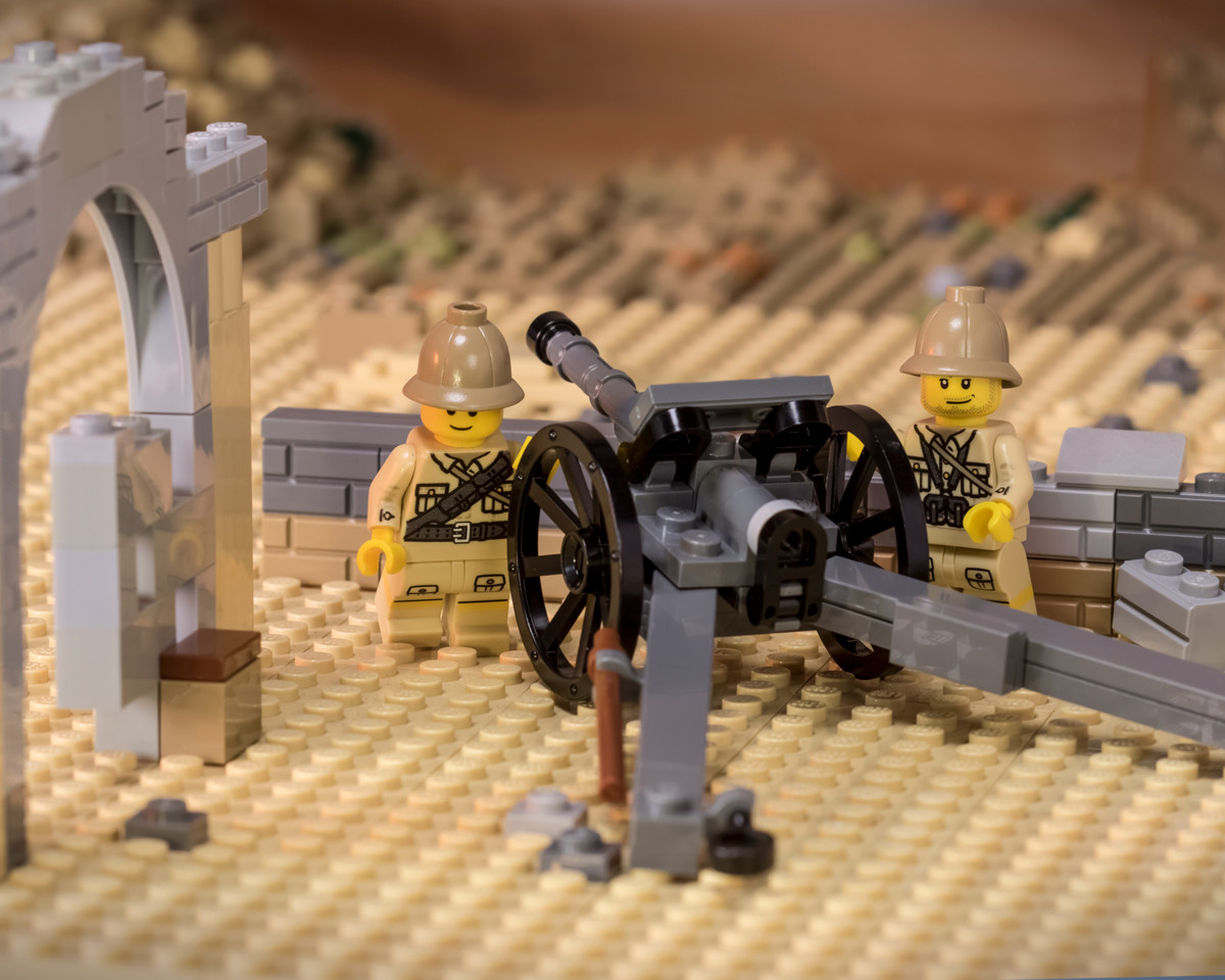 Cannone Da 75/32 - Modello 37 - Brickmania Toys
