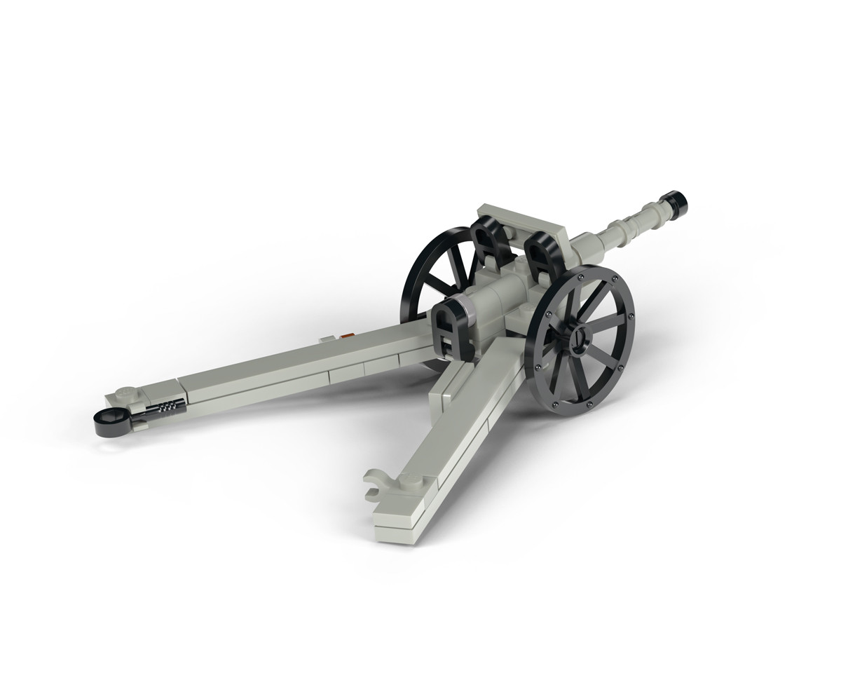 Cannone Da 75/32 - Modello 37 - Brickmania Toys