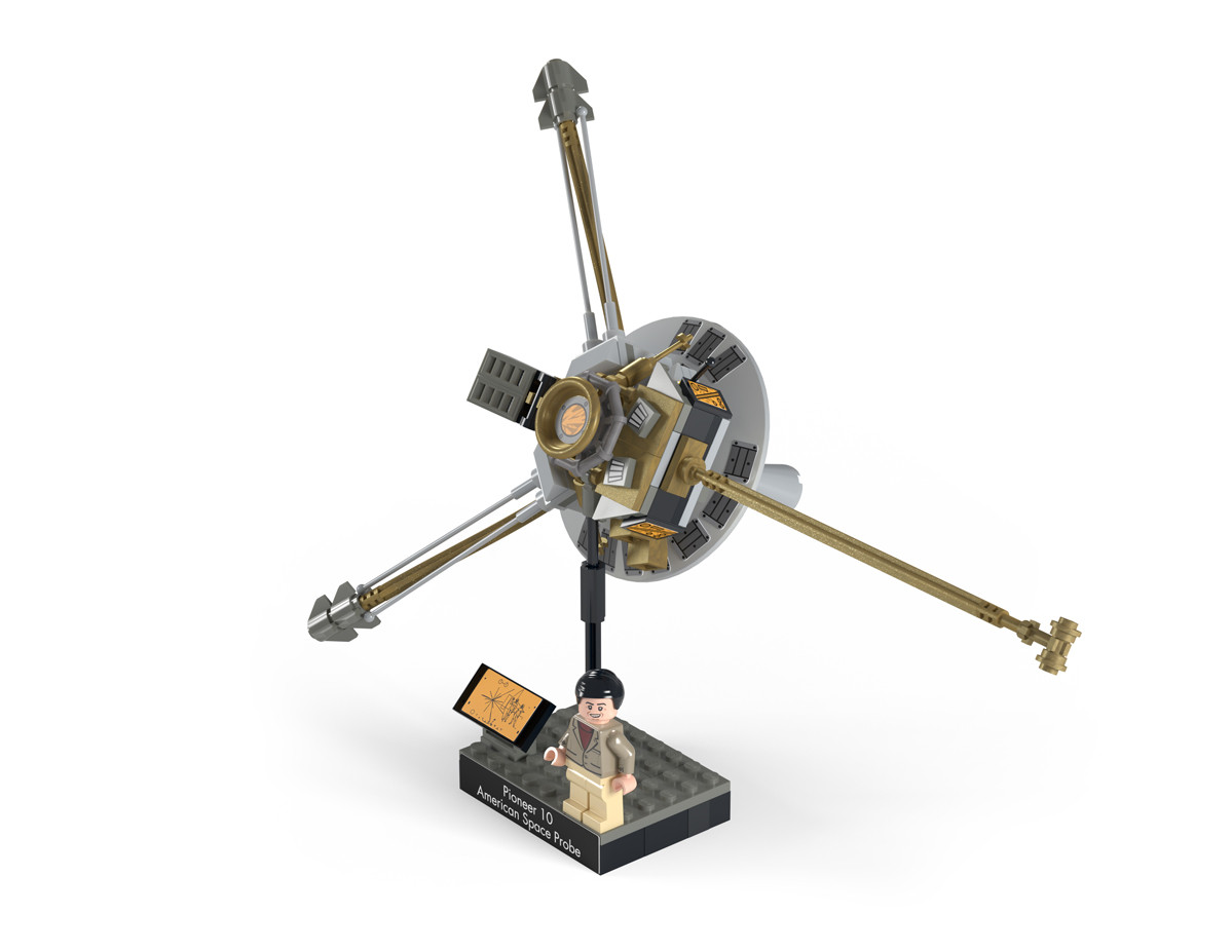 Pioneer 10 - American Space Probe - Brickmania Toys