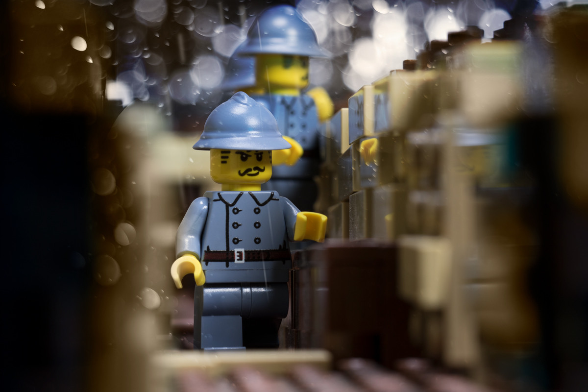 WWI French Infantry - Brickmania Toys
