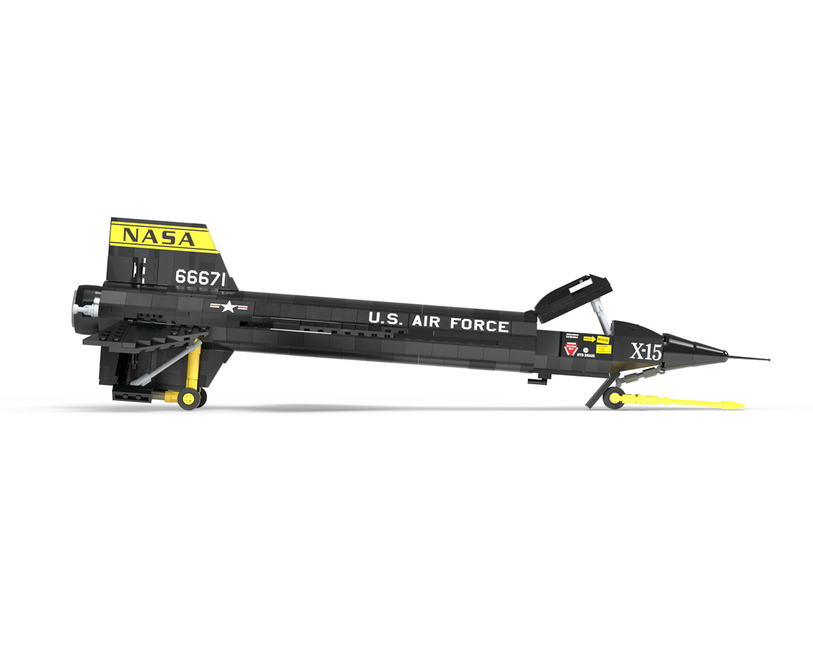 X-15 Rocket Plane - Brickmania Toys