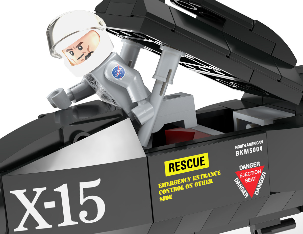 X-15 Rocket Plane - Brickmania Toys