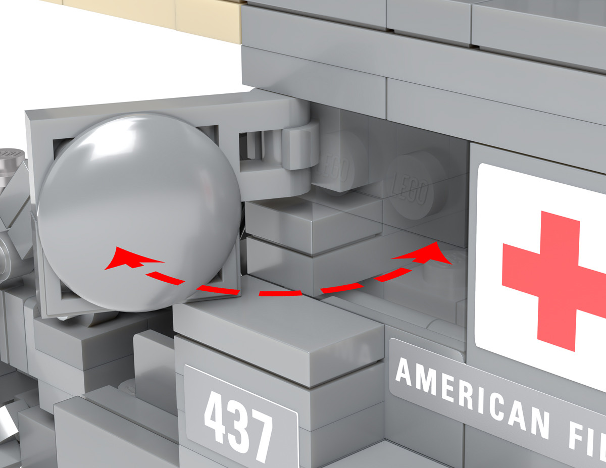 M1917 Model T Ambulance - Brickmania Toys