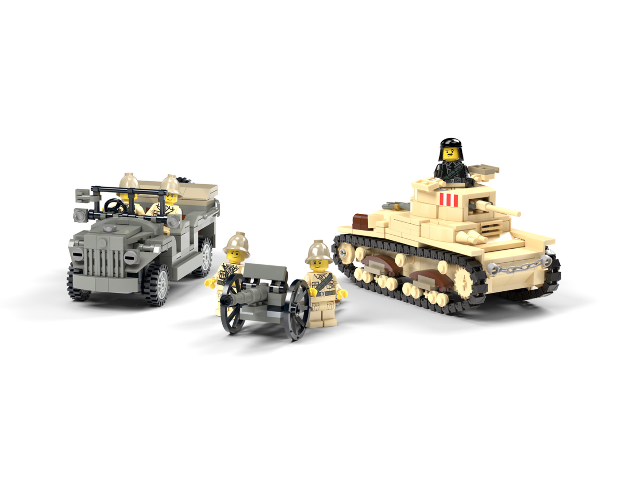 Lego sales italian tank