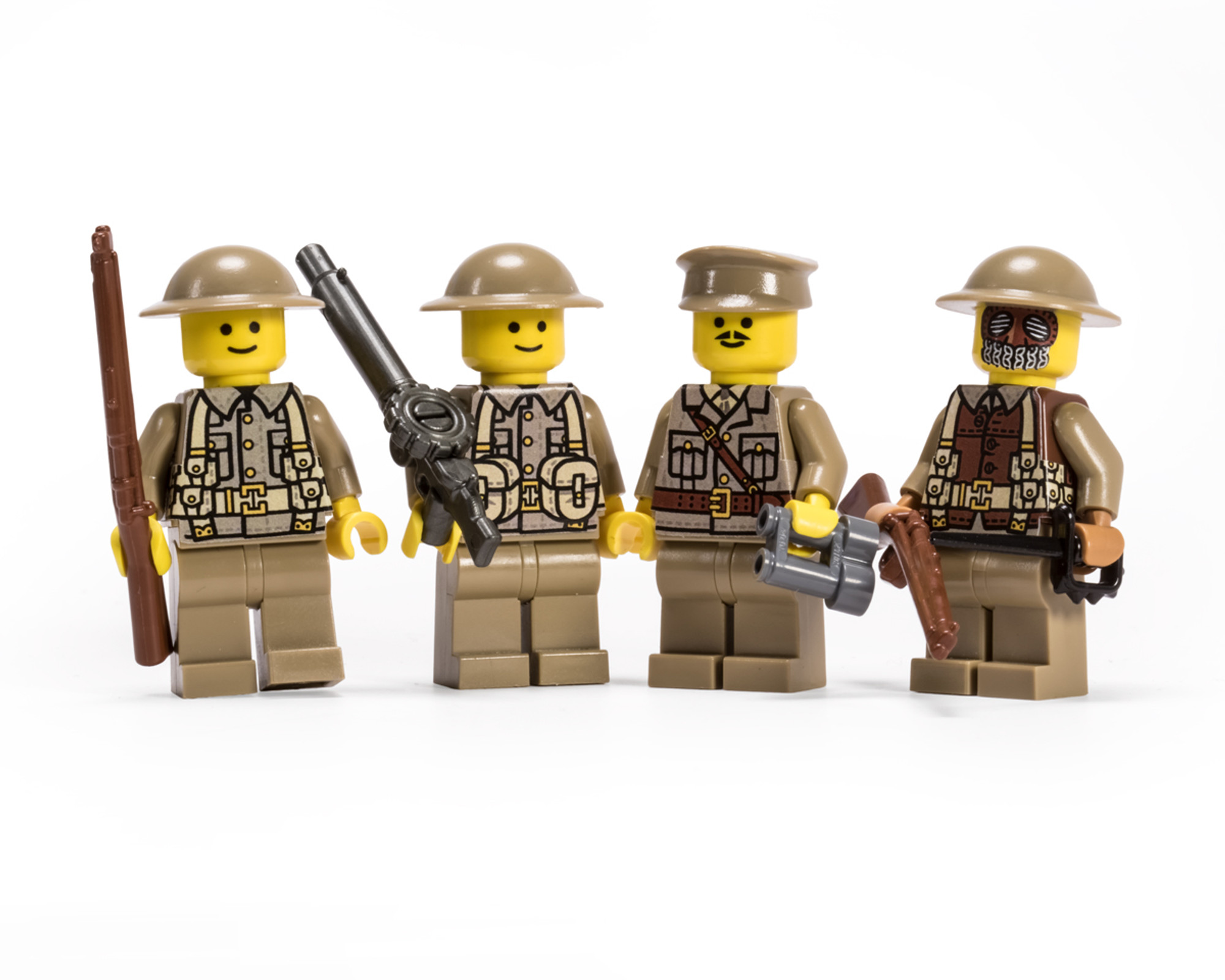 Virkelig Halvkreds Creep WWI British Infantry - Squad Pack - Stickers - Brickmania Toys