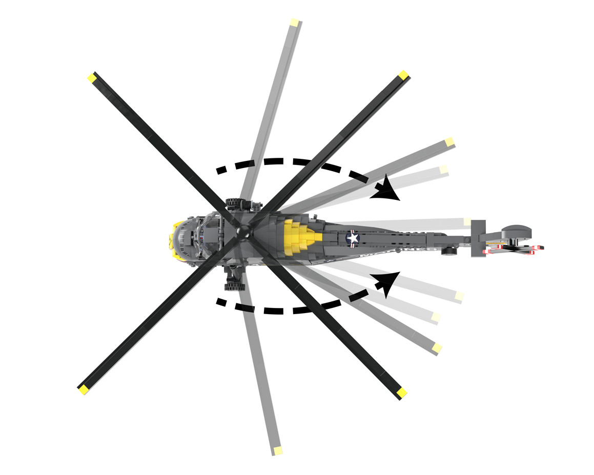 Freedom 7 Capsule + Sikorsky H-34 - Brickmania Toys