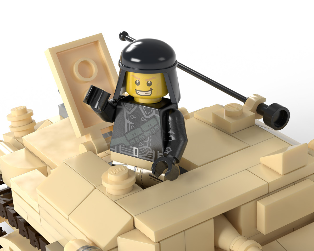 Semovente Da 75/18 - Self Propelled Gun - Brickmania Toys