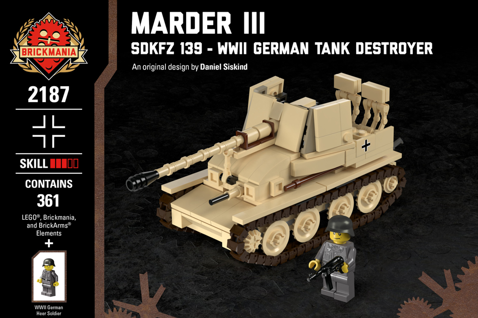Marder III - SdKfz 139 - WWII German Tank Destroyer
