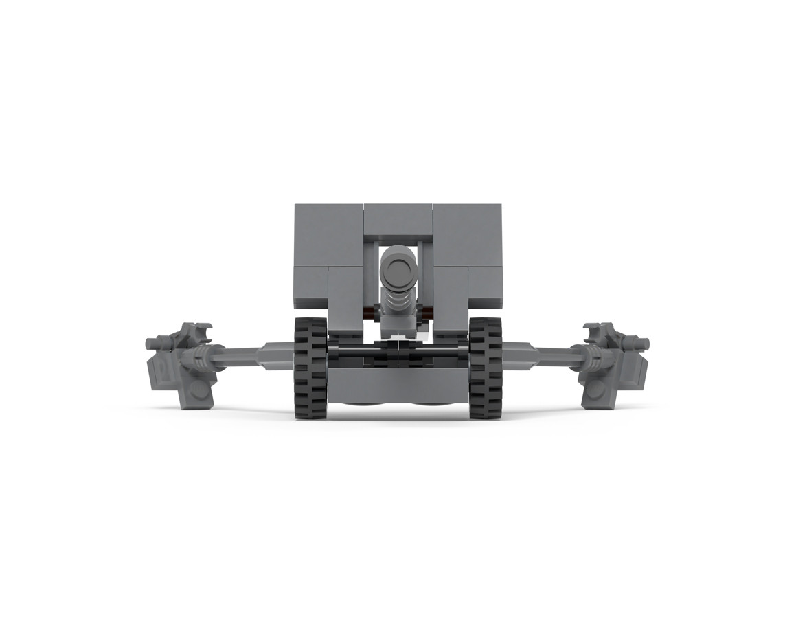 ZiS-3 - 76mm Divisional Gun M1942 - Brickmania Toys
