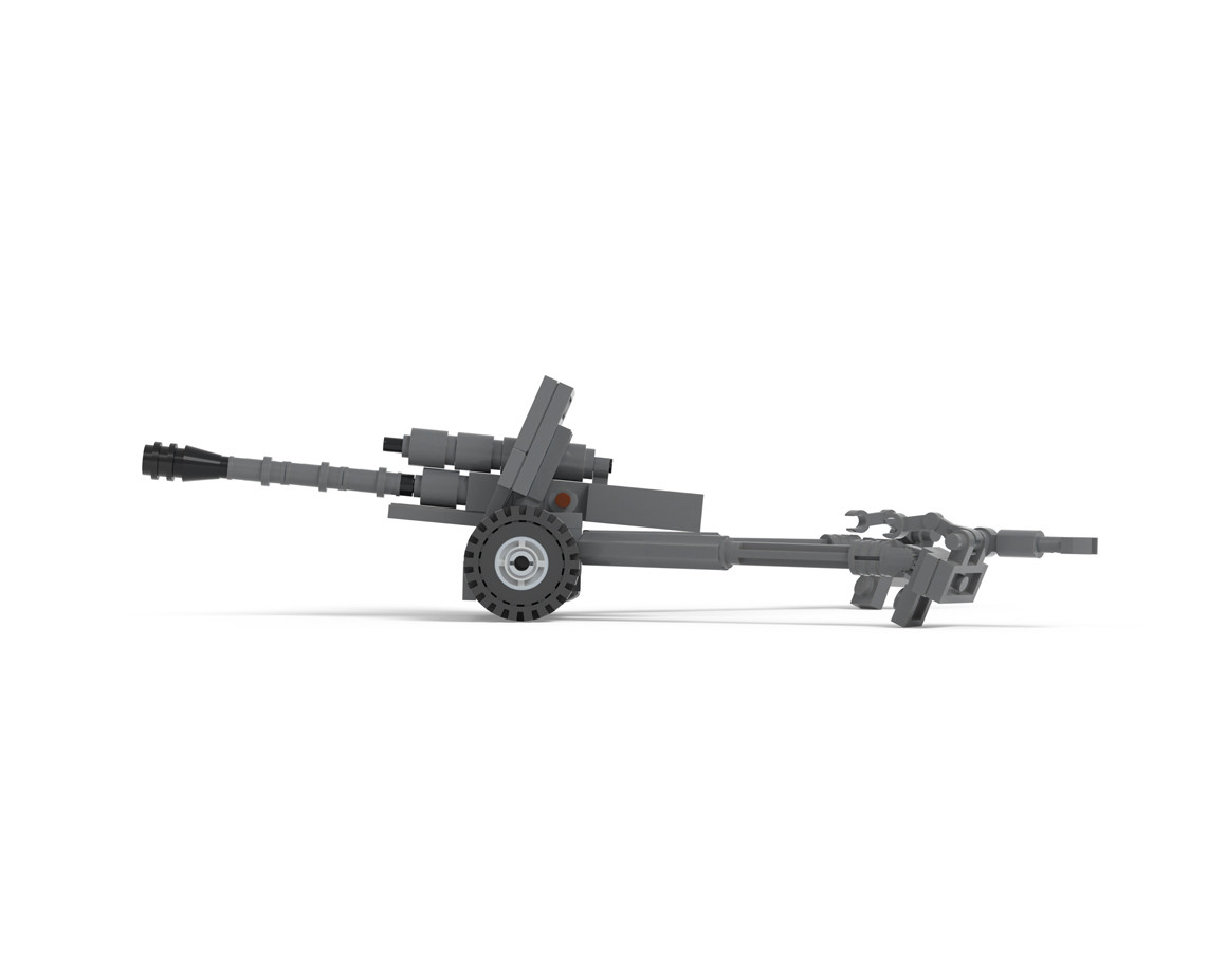 ZiS-3 - 76mm Divisional Gun M1942 - Brickmania Toys