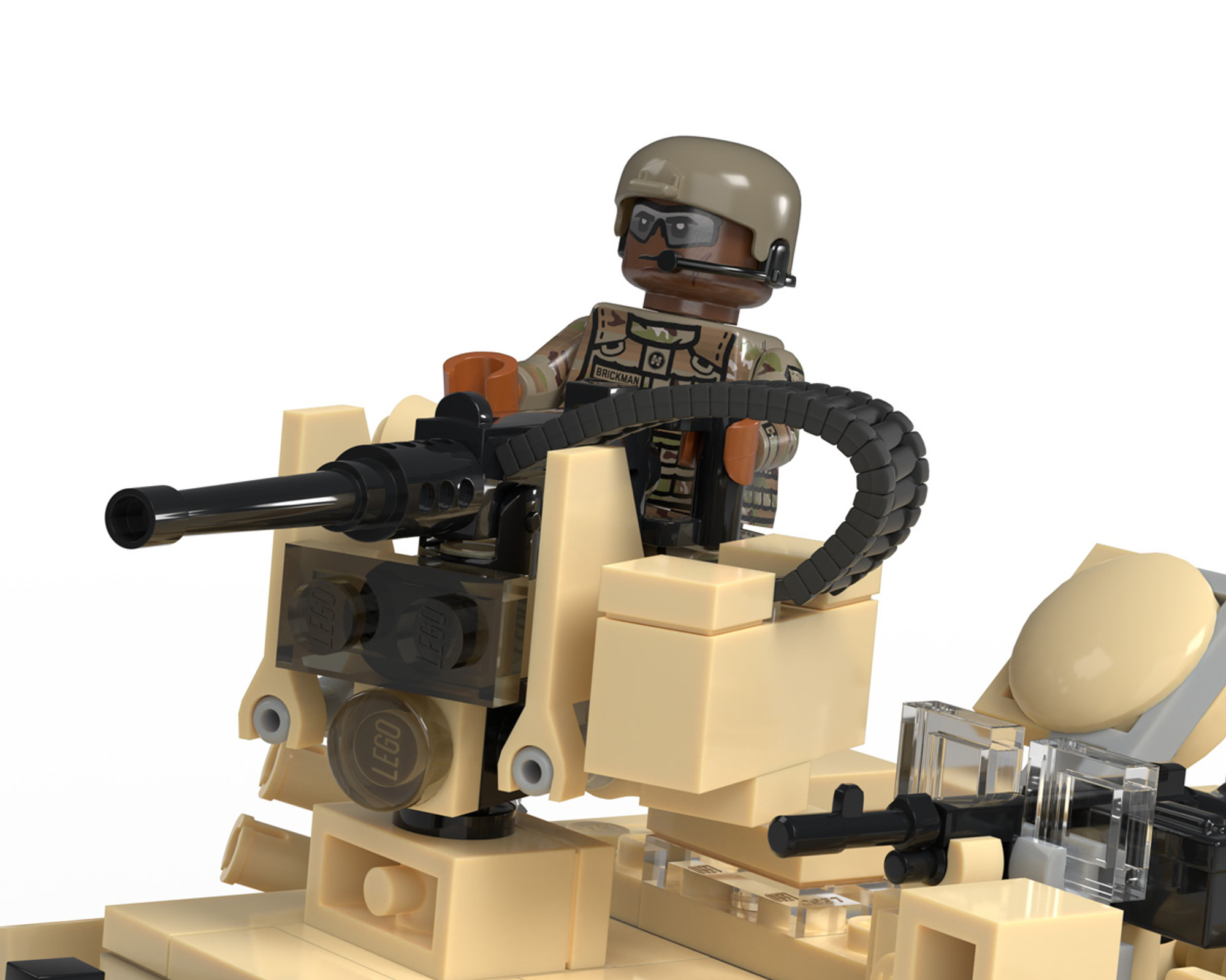 M1A2 Abrams - Main Battle Tank - Brickmania Toys