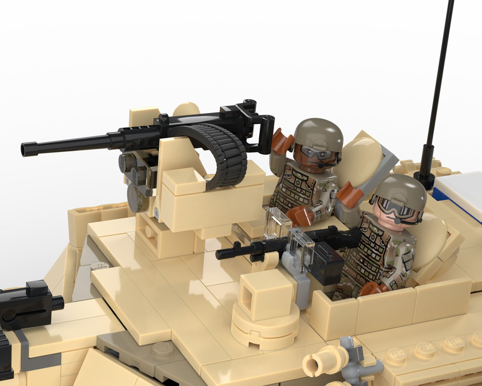 BRICKMANIA M1A2エイブラムス M1A2 Abrams – Main Battle Tank