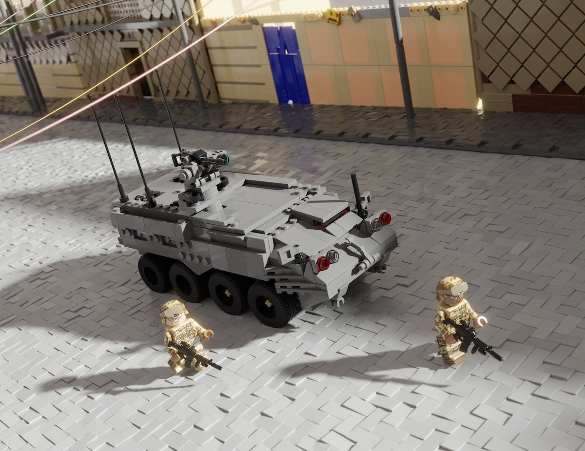 Stryker Light Weapons Upgrade Kit - Brickmania Toys