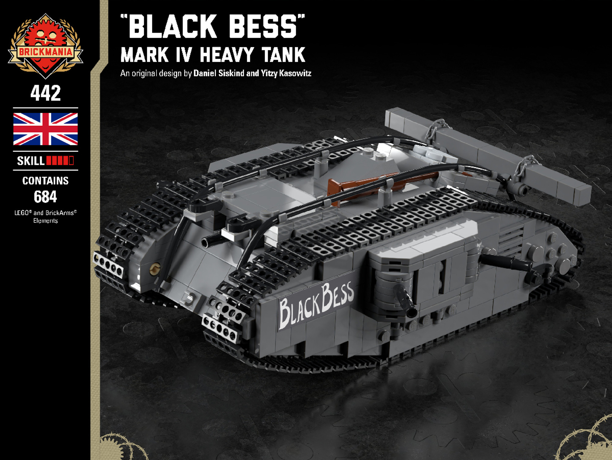 Mark Knight on X: #Battlefield1 Black Bess WW1 tank. made 100% using  #Hexels 2.51 #isometric  / X