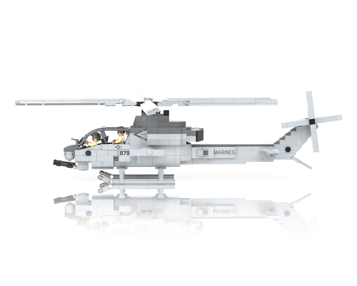 AH-1Z Viper - Zulu Cobra Attack Helicopter - Brickmania Toys