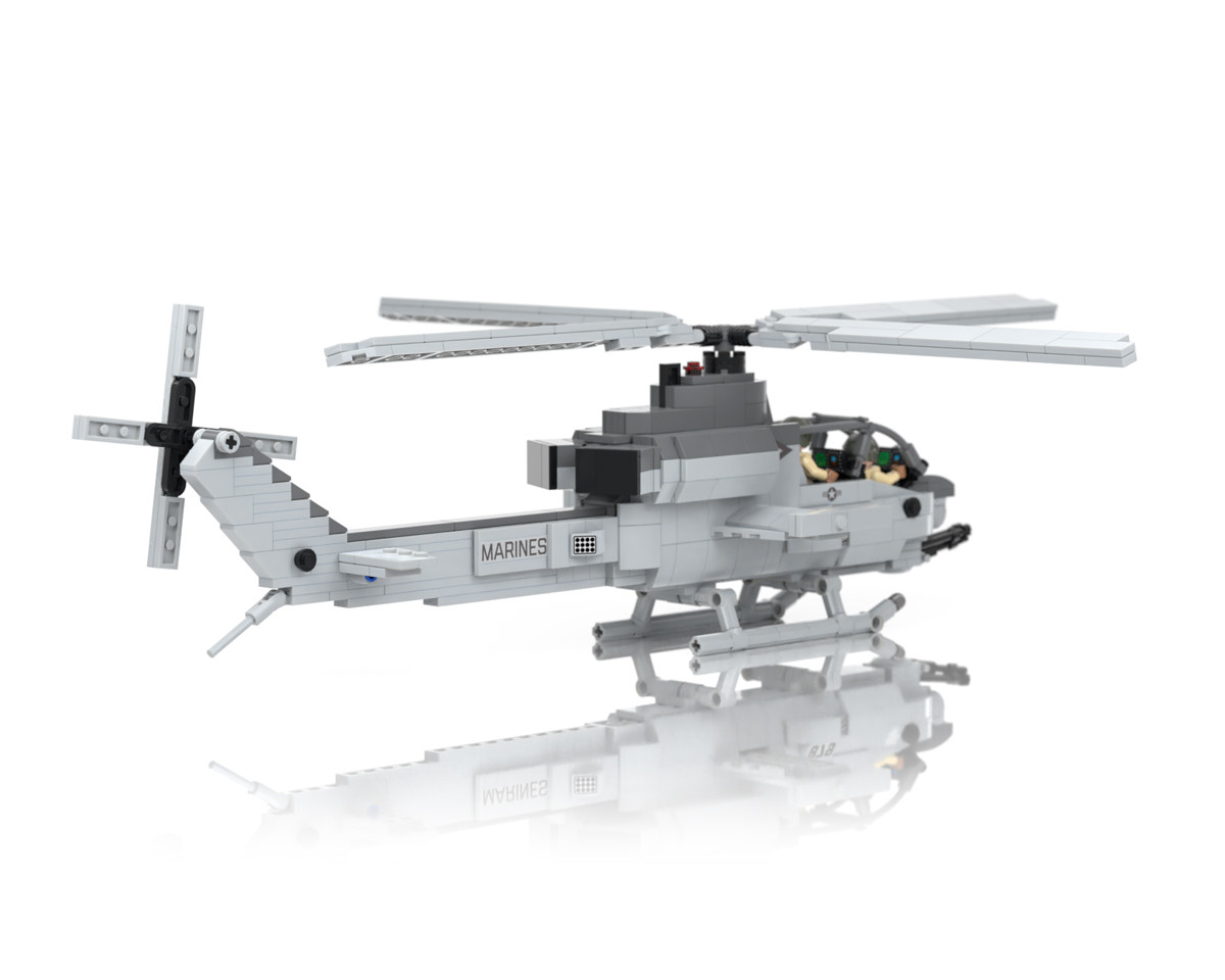 AH-1Z Viper - Zulu Cobra Attack Helicopter - Brickmania Toys