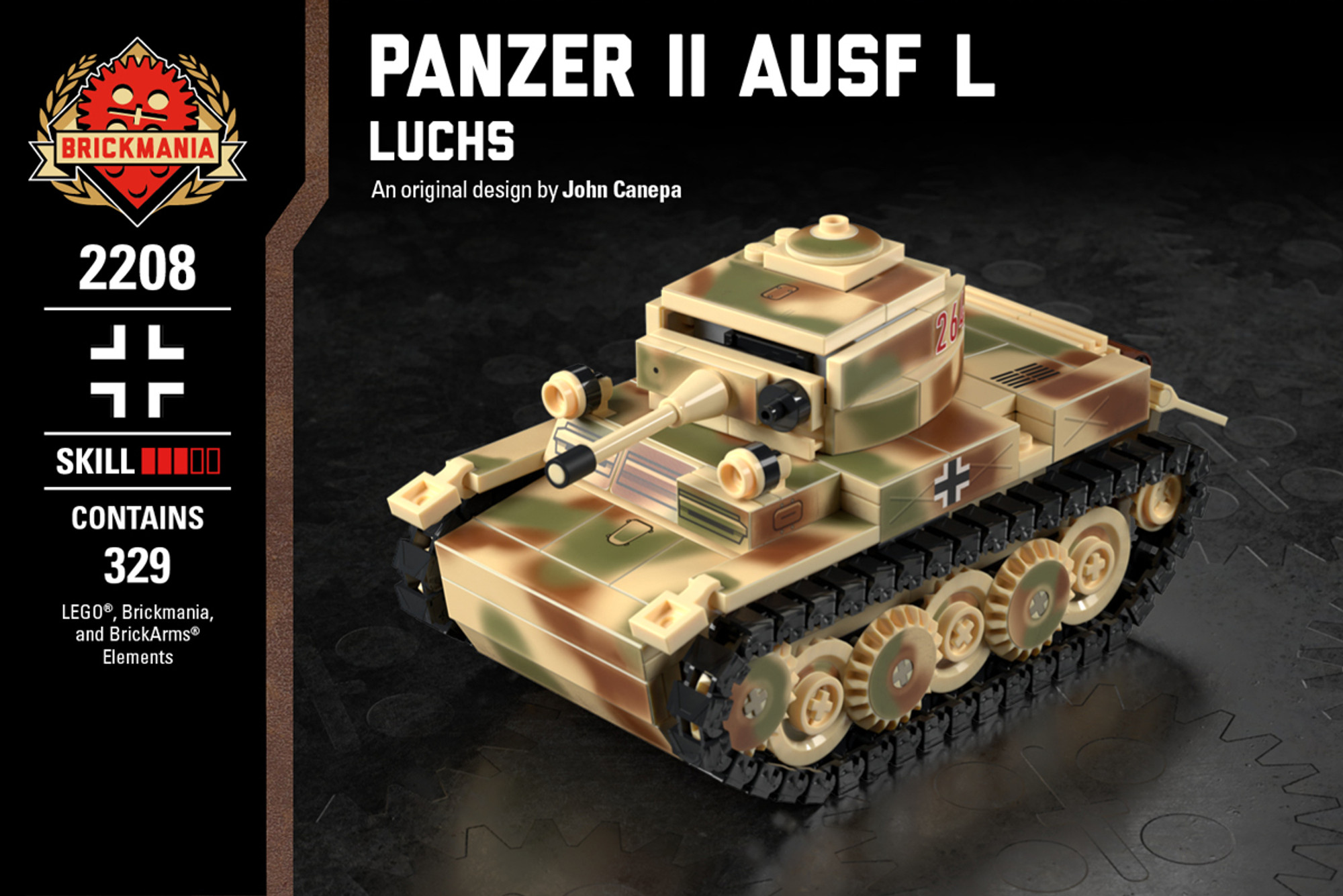 Lego sales panzer ii