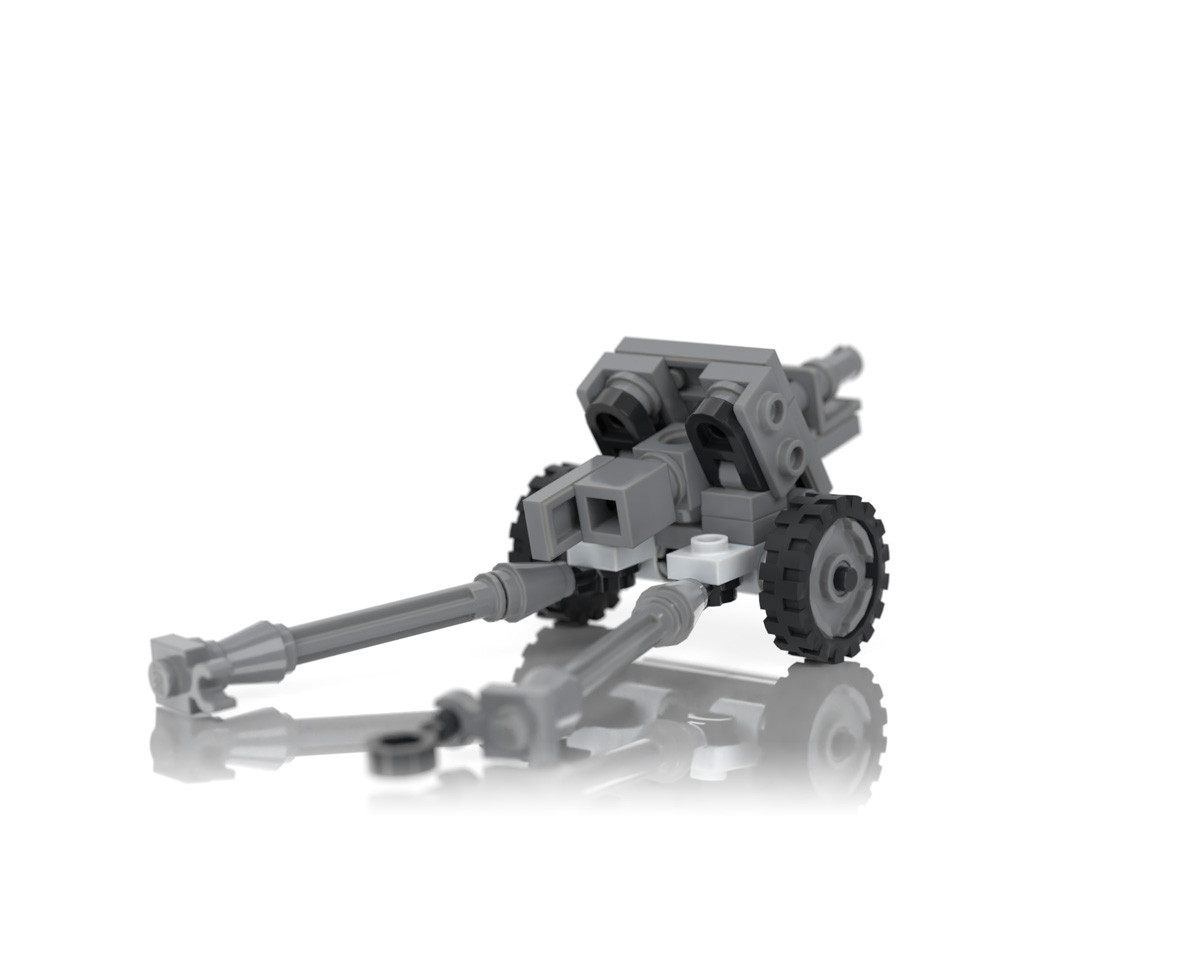 M1943 - 76mm Regimental Gun - Brickmania Toys