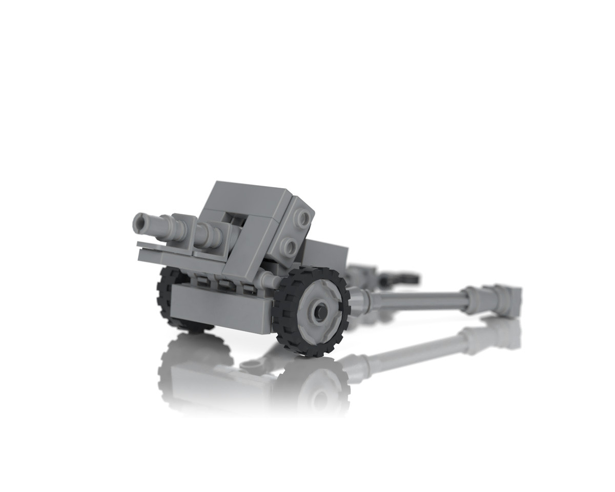 M1943 - 76mm Regimental Gun - Brickmania Toys